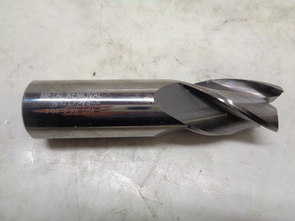NEW METAL REMOVAL M33650 316970 CARBIDE END MILL 1"x1-1/2" 4 FLUTE R22T6BF