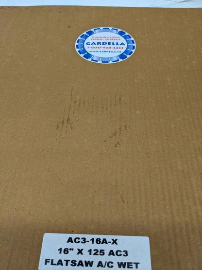 GARDELLA CONCRETE FLATSAW BLADE MEDIUM HARD 35-72HP AC3-16A NEW R7