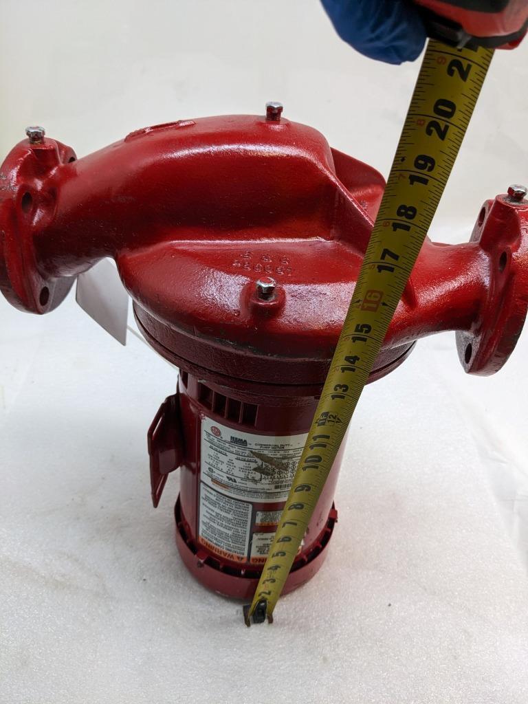 BELL & GOSSETT SERIES E-90 1HP 1800 RPM 80 GPM PUMP C336609-01-H22 R11