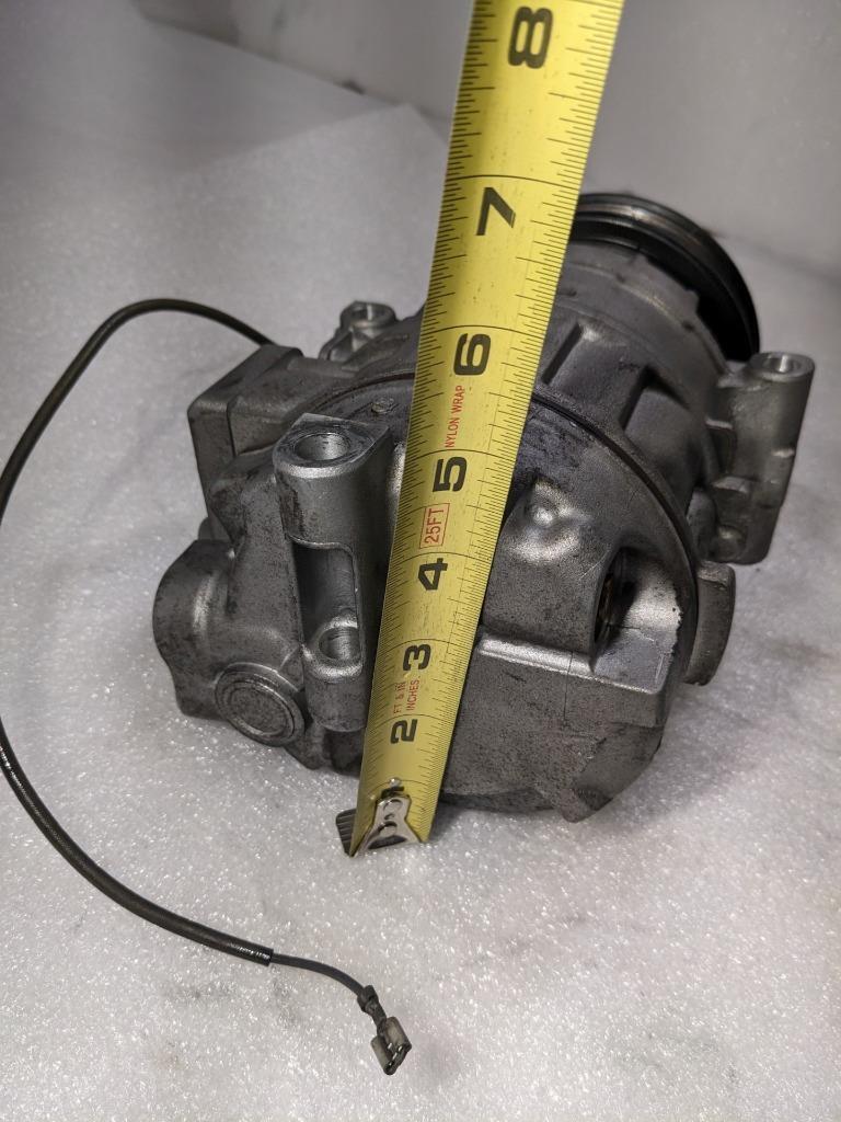 PORSCHE 911 996 BOXSTER DENSO A/C COMPRESSOR W/PIPE 99612601152 USED 996B.G.L.