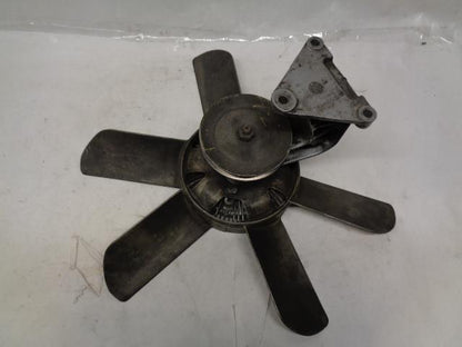 USED GENUINE PORSCHE VISCOUS CLUTCH FAN CARRIER PULLEY W/ MERCEDES-BENZ FAN R20
