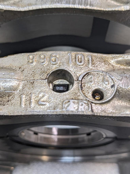 PORSCHE 986/987 BOXSTER CRANKSHAFT CASE ASSEMBLY 9961011128R USED 996BGL2