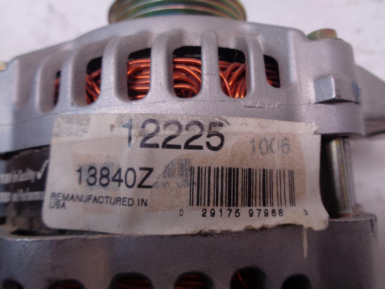 REMANUFACTURED DURALAST ALTERNATOR FITS MITSUBISHI 12225 R14B1