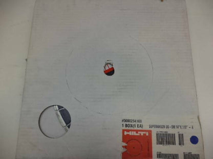 NEW HILTI SUPERMASON DS 14" x .110 DIAMOND BLADE 254168 SP1T2