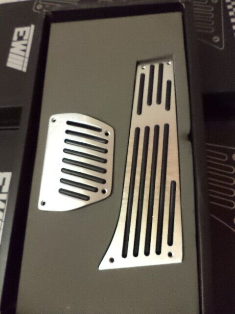 1 NEW BMW M3 ALUMINUM PEDAL PADS E70, X5, E60 R17