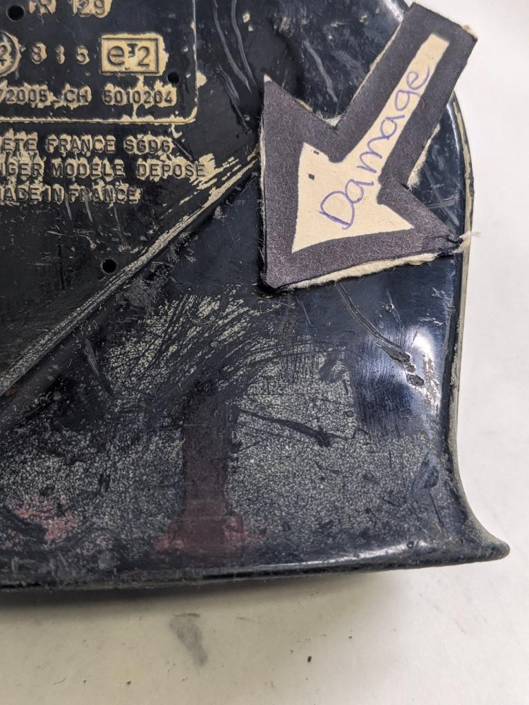 PORSCHE 84-91 944 LOW PITCH TONE ELECTRIC HORN SIREN MIXO TR129 PAIR USED R21