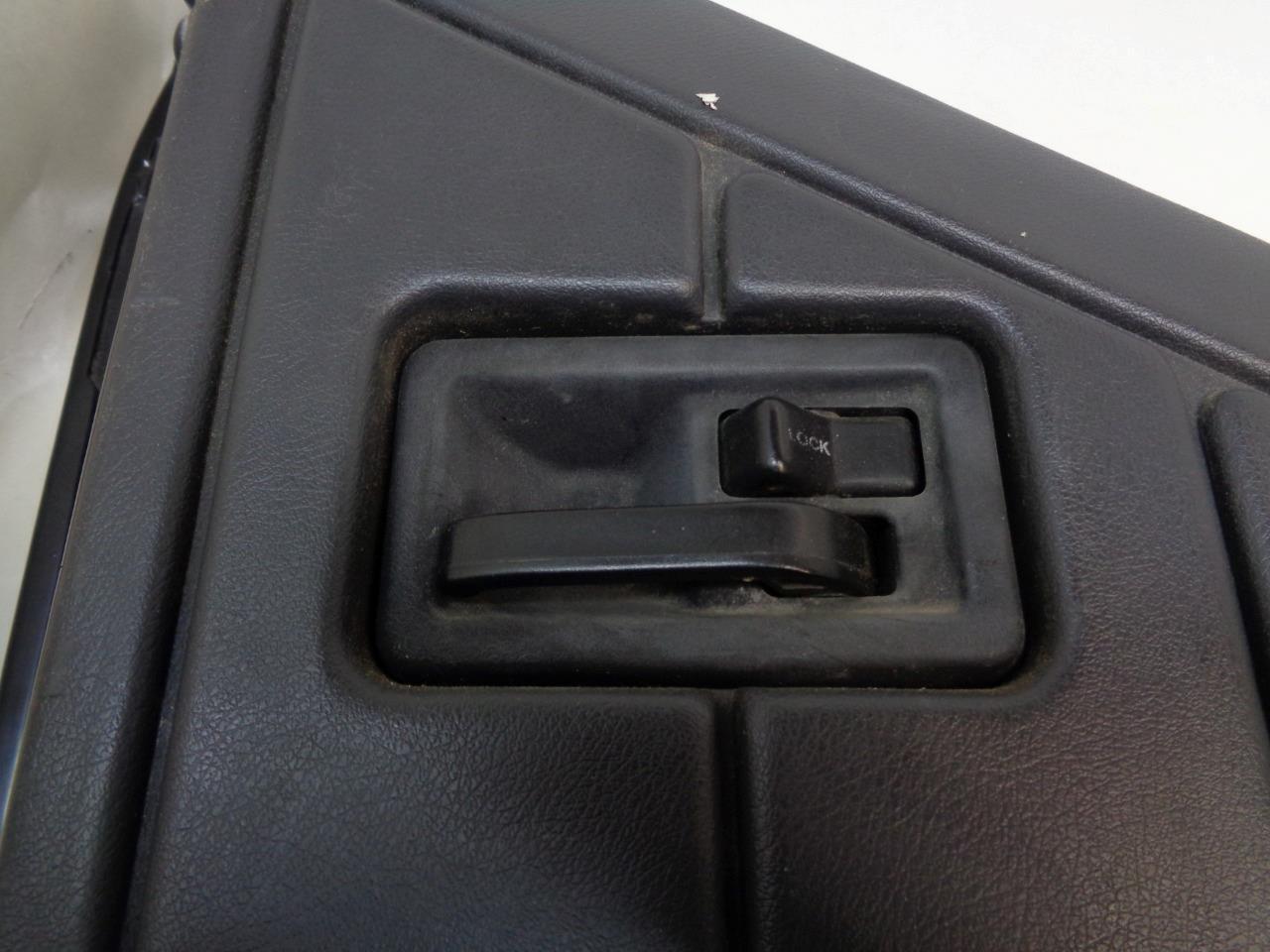 1993 JEEP WRANGLER OEM BLACK HALF DOOR SET USED SR