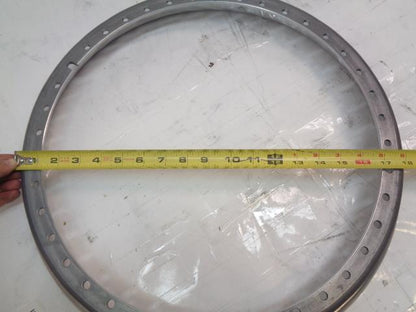 TRIANGLEHARDALLOYS REV LIP ROLLED FLANGE OUTER 18X1.5 40 BOLT RIM HALF NEW R14