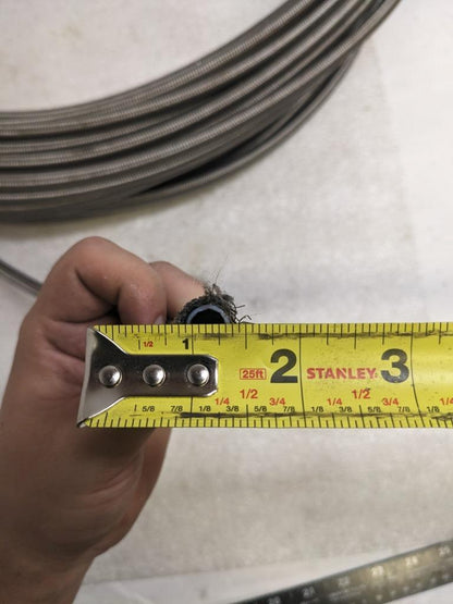 DANFOSS SC-6 EVERFLEX SS 304 TEFLON HOSE 168.5' OAL 0.31" ID 0.46" OD NEW R5