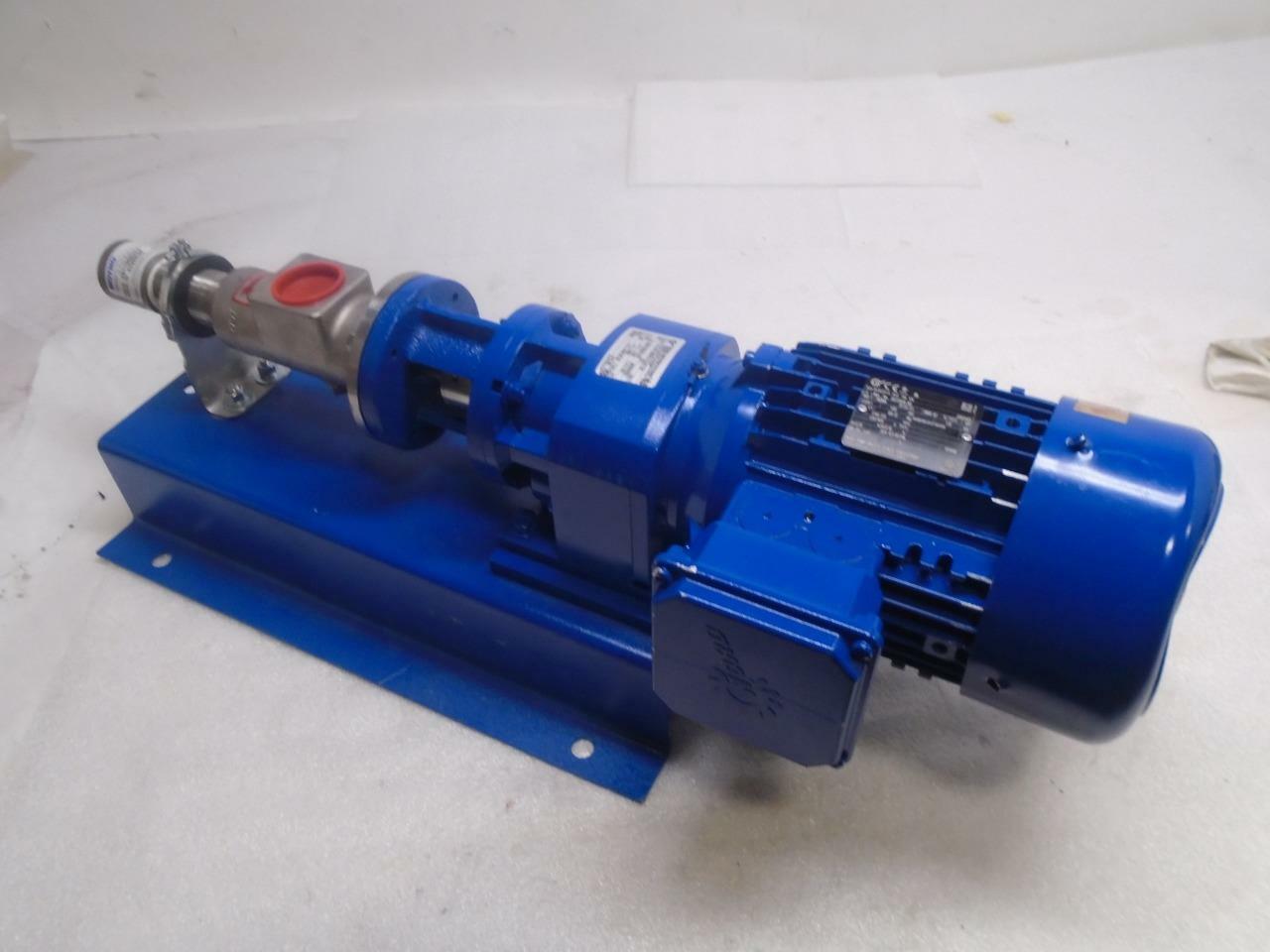 NEW Nord 172.1 71L/4-34.52 Gearmotor Horizontal 34.52 Ratio 633lb/in .5HP 50RPM