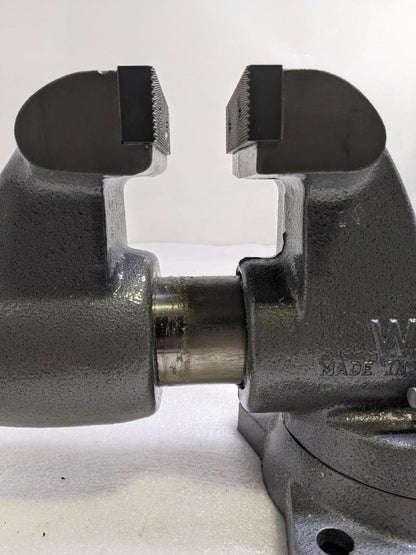 WILTON 28832 BENCH VISE 500S 5" WIDTH 8" OPENING 4-14" DEPTH SWIVEL BASE NEW H1