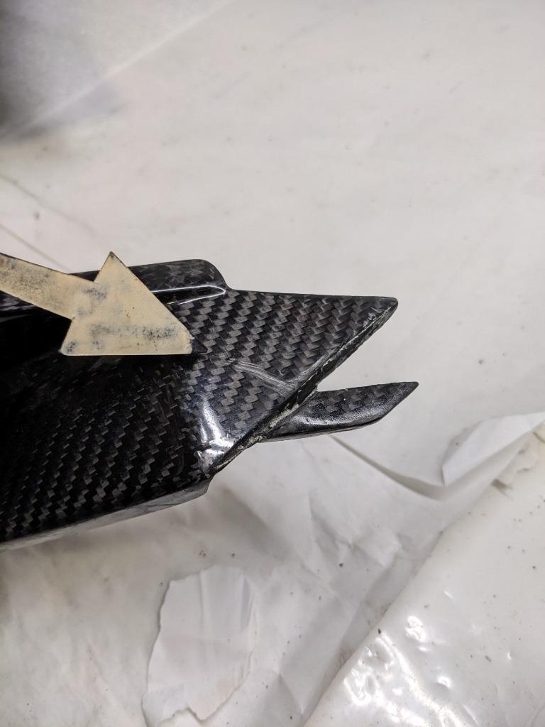 UNBRANDED 60X11X11 CARBON FIBER REAR DIFFUSER NEW SR