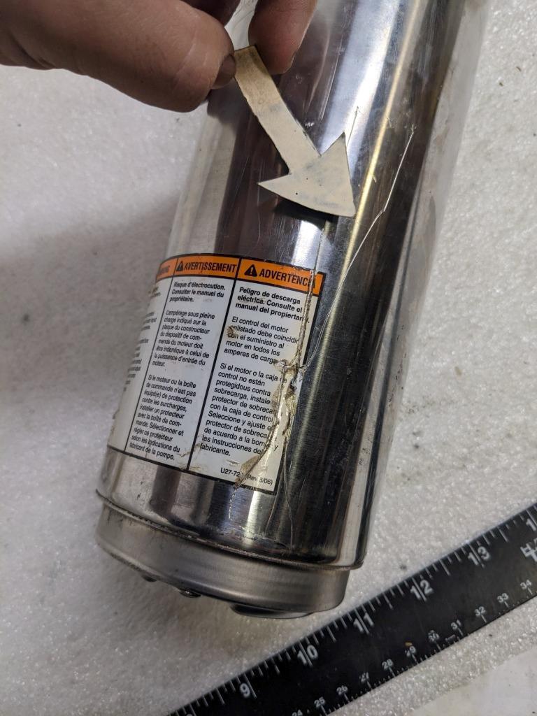 FLOTEC FP3232-12 SUBMERSIBLE WELL PUMP 3-WIRE 230V 60HZ 1PH 1HP 10GPM NEW H2