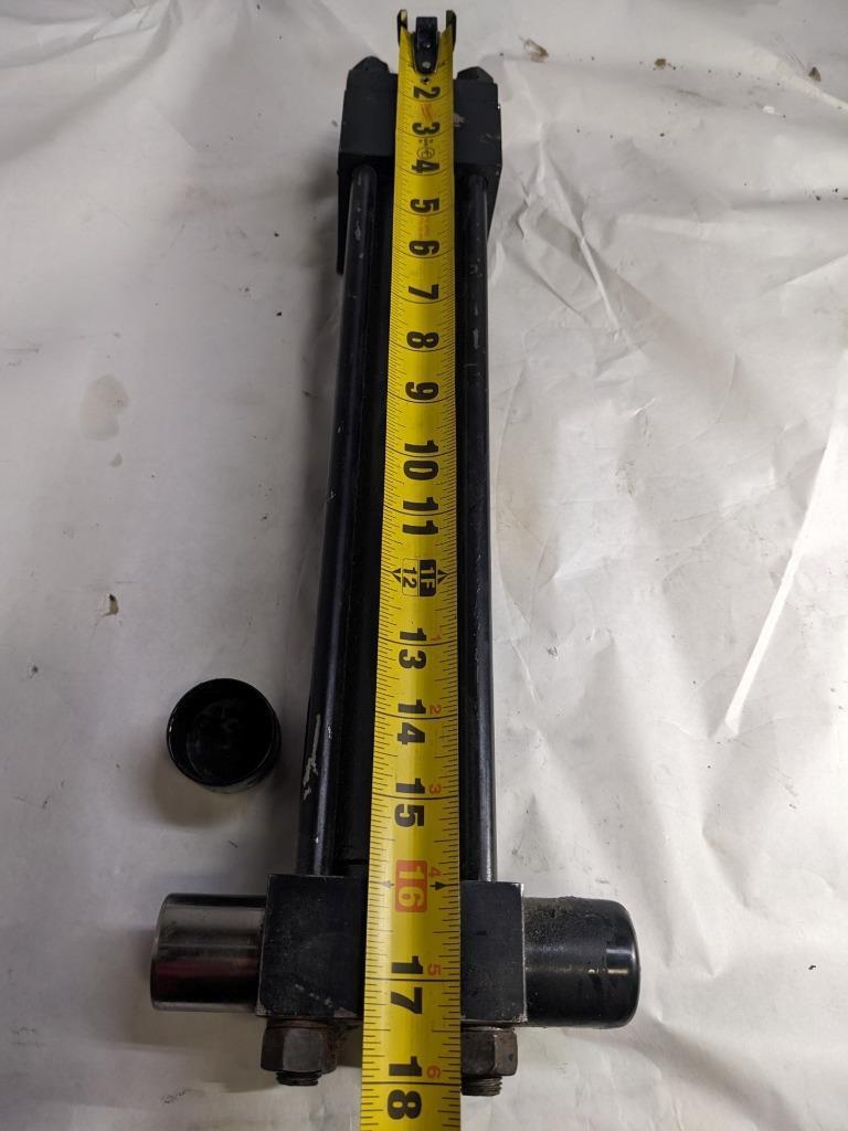 PARKER HYDRAULIC CYLINDER (2) 1H2H0A00010361 17" 1" TIP 3000 PSI 21 LBS NEW R10