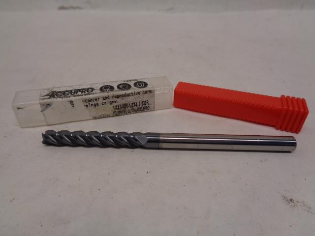 1 NEW ACCUPRO 08486656 1/4X1/4X1-1/2X4 0.010R 4FL EM XL ALTIN R22T6BG