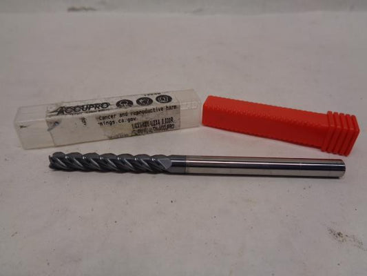 1 NEW ACCUPRO 08486656 1/4X1/4X1-1/2X4 0.010R 4FL EM XL ALTIN R22T6BG