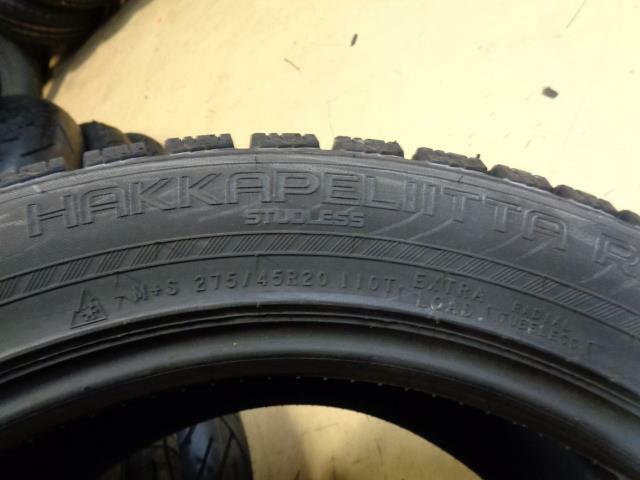 1 NEW NOKLIAN HAKKAPELITTA R3 SUV 275 45 20 110T SL TIRE T430693