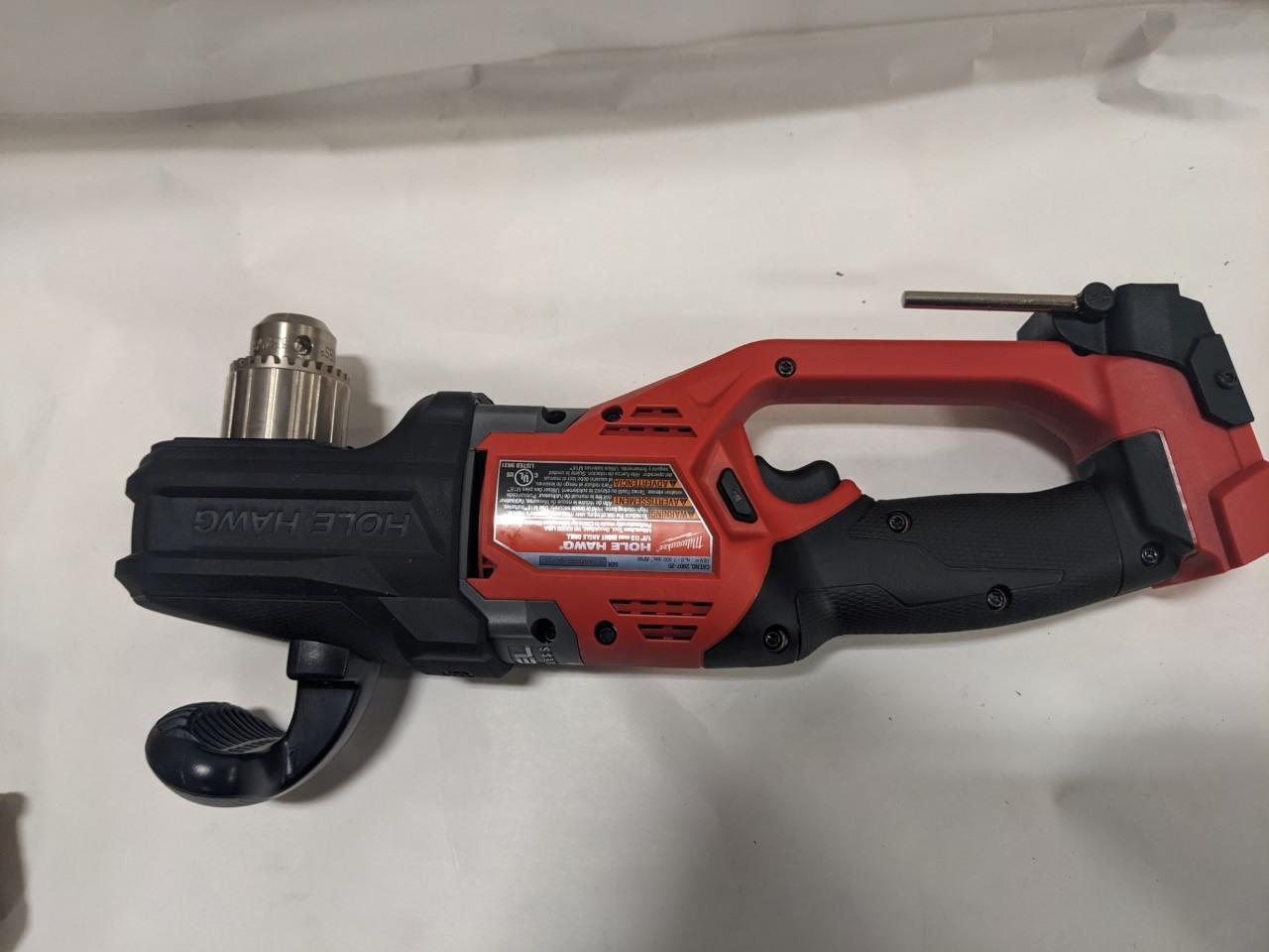 BRAND NEW MILWAUKEE M18 FUEL RIGHT ANGLE DRILL 1/2" HOLE HAWG 2807-20 BSR35