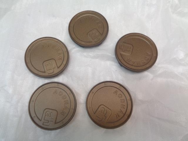 SET OF 5 AODHAN CENTER CAPS, AH SERIES MATT BRONZE MG-P1660Z10 R28