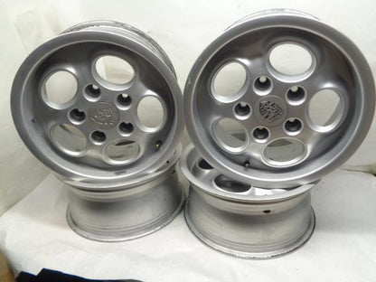 PORSCHE 911 944 PHONE DIAL WHEEL SET 15X7 ET23.3 951 362 104 00 USED WR