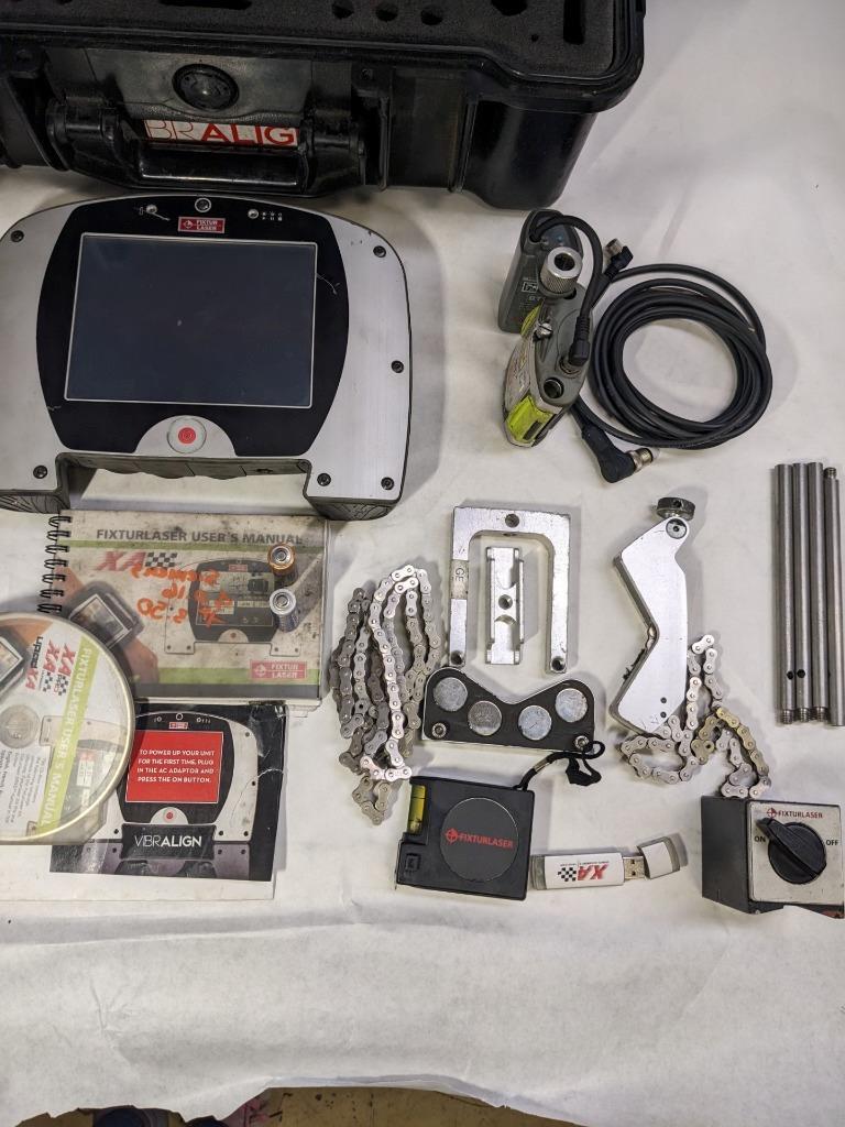 FIXTURE LASER XA ALIGNMENT SYSTEM 4" RODS/6" RODS/12" RODS 40" CHAIN USED R32