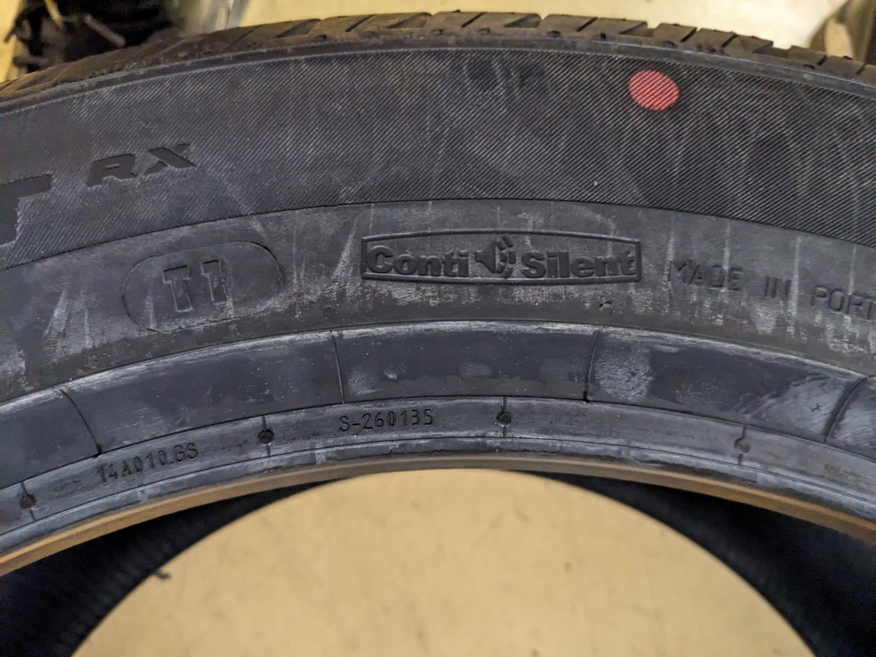 CONTINENTAL PROCONTACT RX T1 CONTISILENT P 285 40 19 107W XL TIRE 15577860000