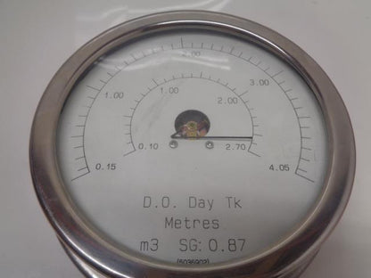 1 USED UNIDENTIFIED M3 FLOW GAUGE / PRESSURE TRANSDUCER R14