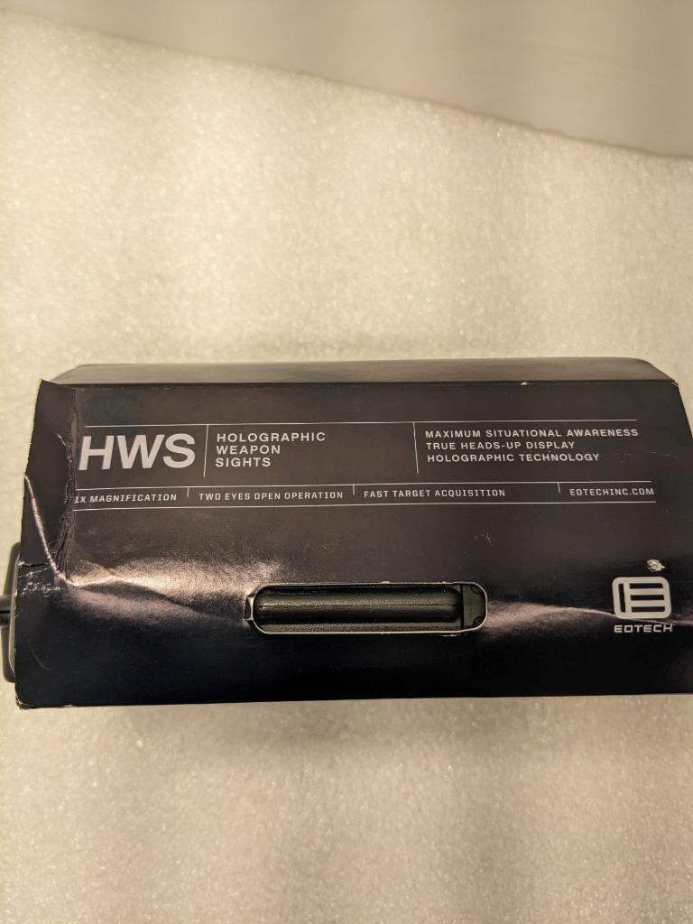 EOTECH HWS 512 A65 HOLOGRAPHIC WEAPON SIGHT BLACK FOR WEAVER RAIL NEW FOC