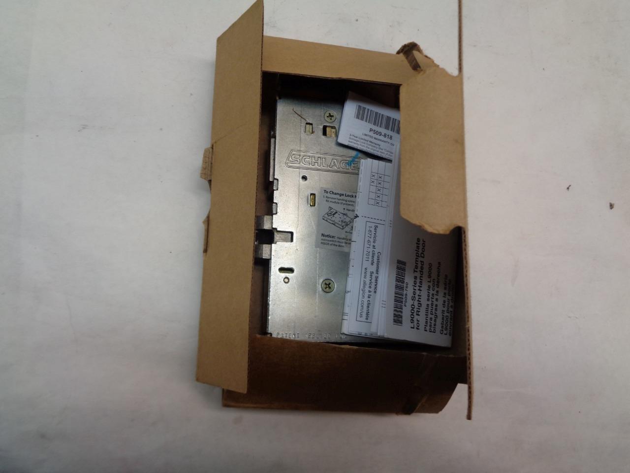 SCHLAGE L9000 SERIES DORMITORY/EXIT LOCK L9456LB R27