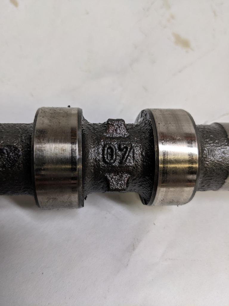 PORSCHE BOXSTER 987 05-08 EXHAUST CAMSHAFT 9960642746 USED 996G.L.