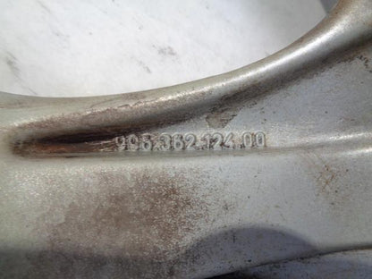 2 GENUINE PORSCHE TURBO TWIST FRONT WHEELS 17X7 ET55 5X130 996 362 124 0 WR