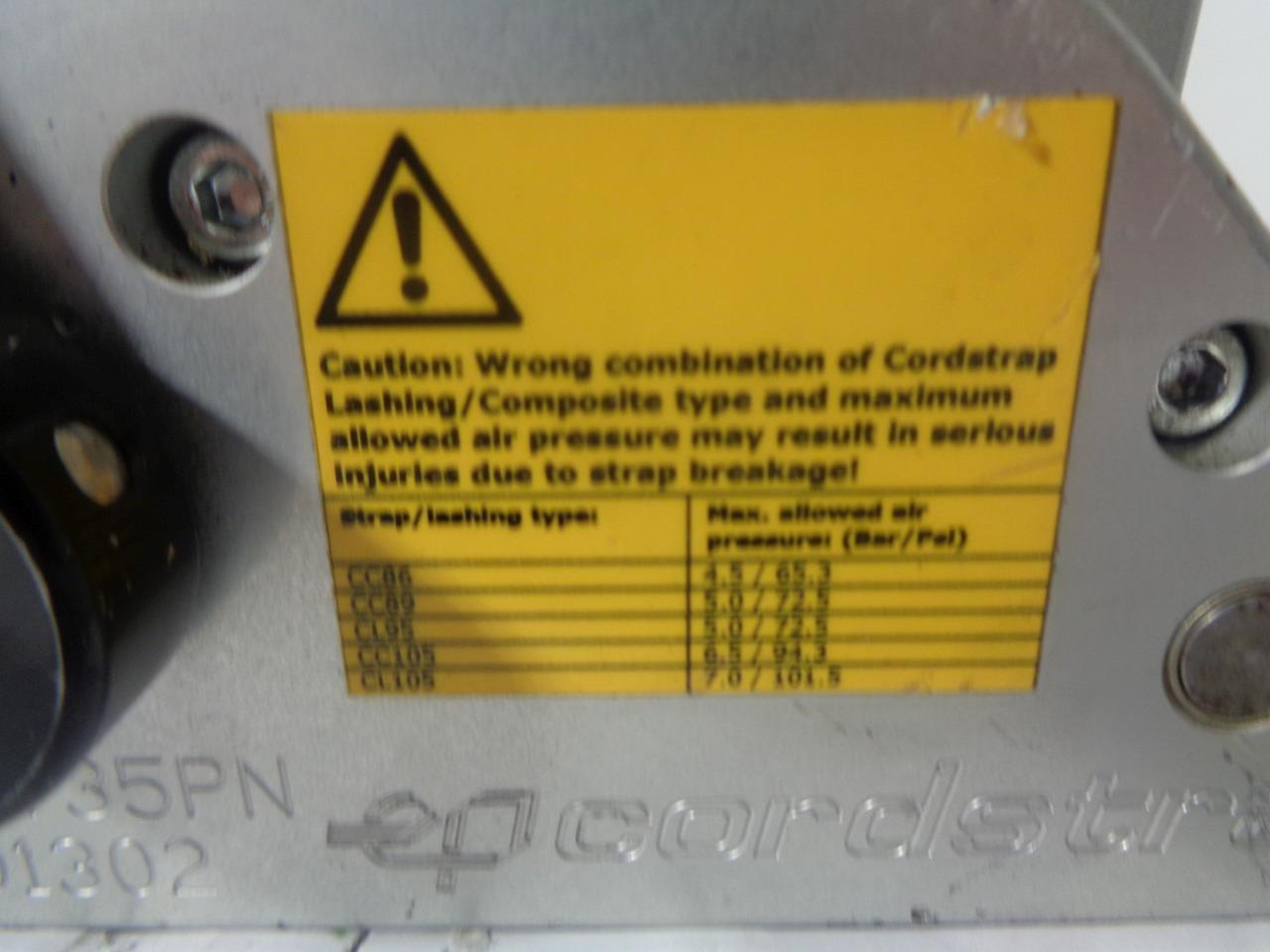 CORDSTRAP CT35PN PNEUMATIC TENSIONER USED J2