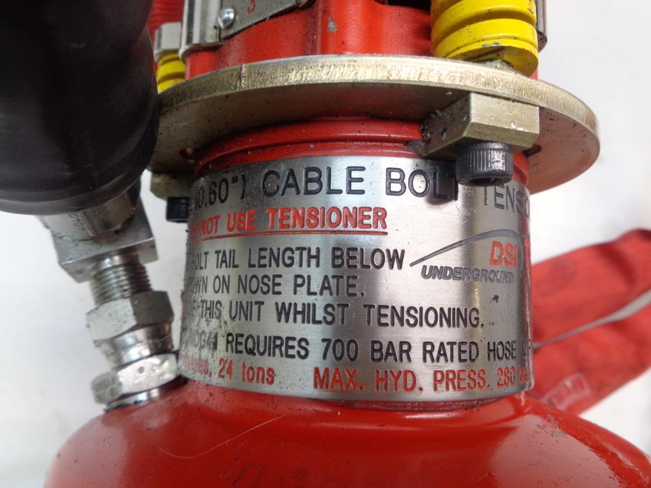 DSI UNDERGROUND 15.2mm CABLE BOLT TENSIONER TYPE 41  FSR7