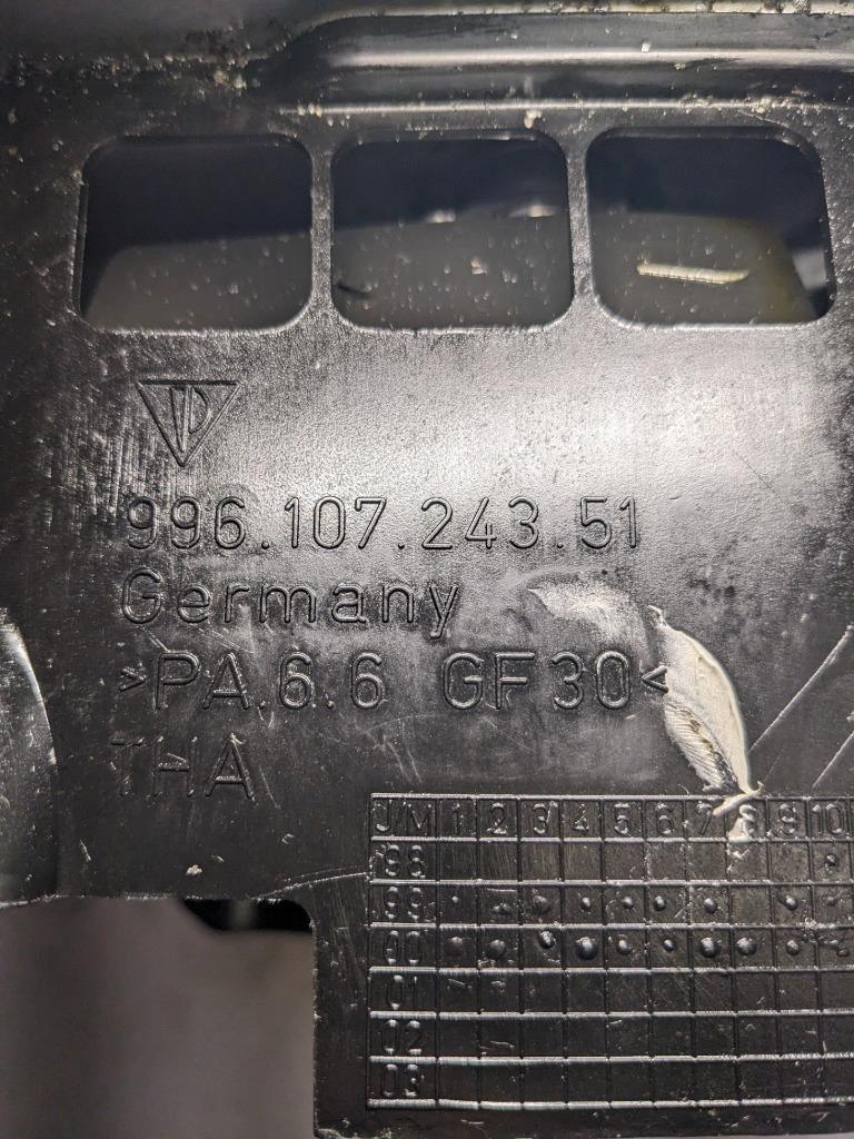 PORSCHE 911/996 ENGINE OIL SUMP PLATE/PAN 9961073108R USED 996BGLT3