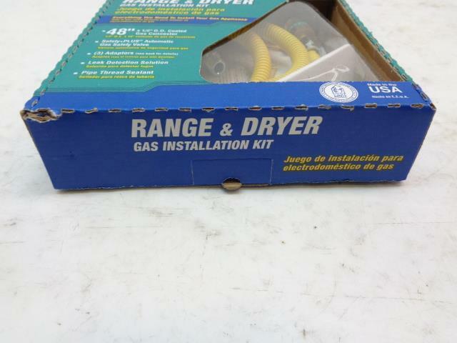 BRASSCRAFT PSC1081 48" RANGE AND DRYER INSTALLITION KIT R10TB