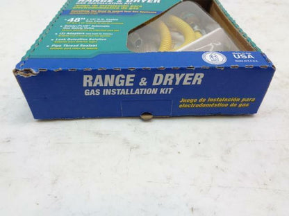 BRASSCRAFT PSC1081 48" RANGE AND DRYER INSTALLITION KIT R10TB