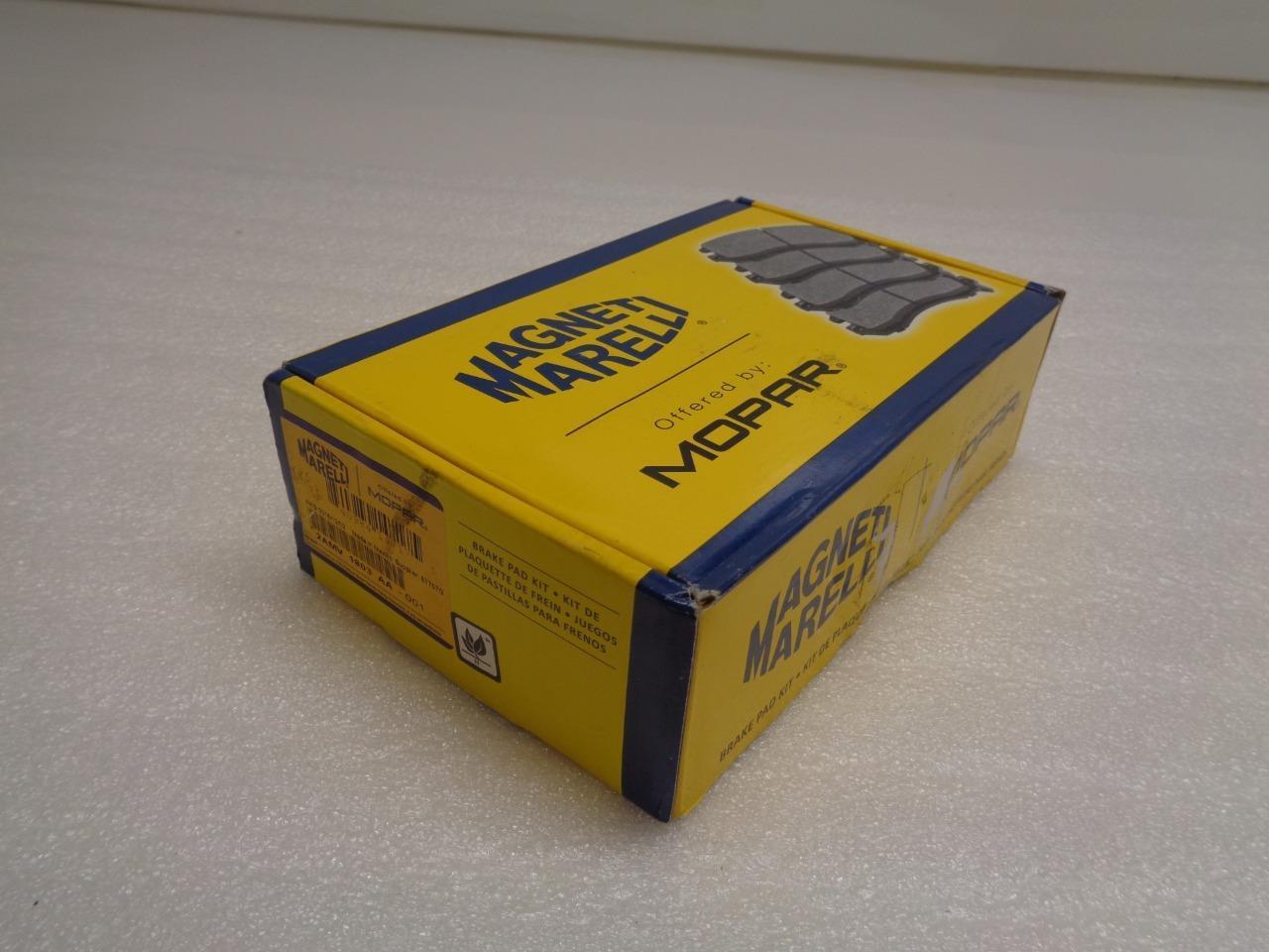 NEW Magneti Marelli by Mopar 2AMV1803AA Brake Pad Set (4 Pads) R5TD