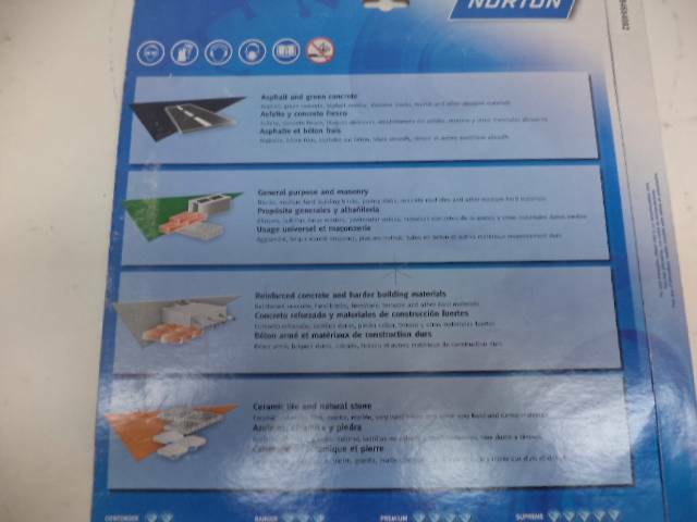 NEW NORTON 14" VALUE PLUS PRO CUT DIAMOND BLADE YVPHSGP1420 SP1T1