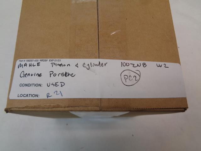 USED MAHLE PORSCHE 911 993 PISTON AND CYLINDER ASSEMBLY 100ZN8 W2 PC2 R21