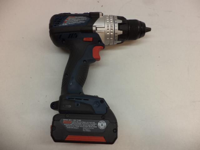ONE NEW INCOMPLETE BOSCH CORDLESS BRUTE TOUGH DRILL/DRIVER KIT DDH183-01 BSR35