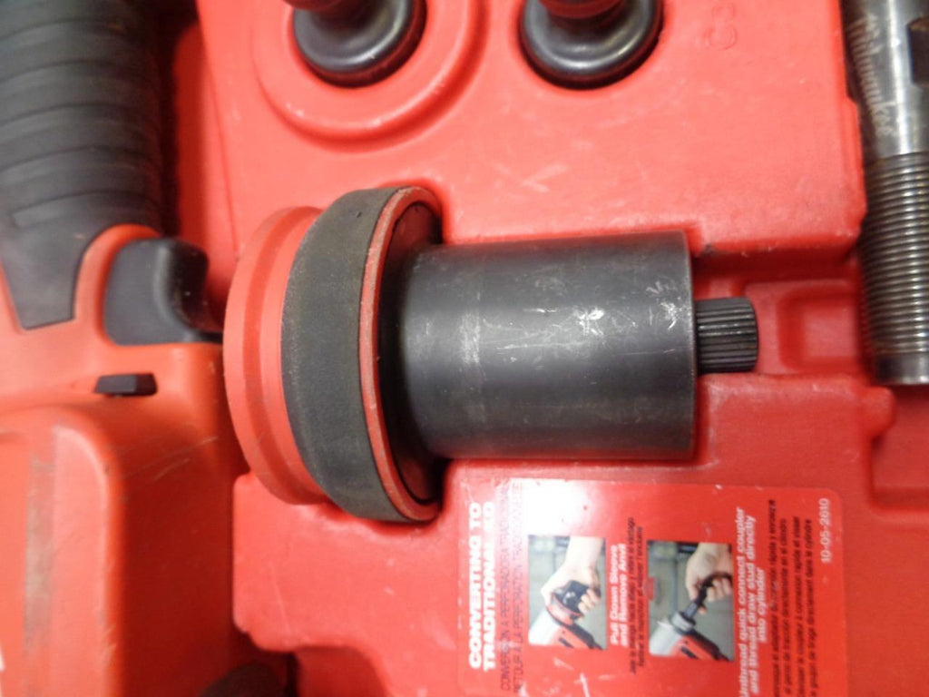 USED MILWAUKEE M18 10 TON KNOCKOUT TOOL FULL KIT W/ BATTERIES/CHARGER 2672-22