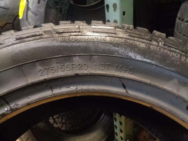 FINALIST TERRENO A/T BSW P 275 55 20 113T SL ALL TERRAIN TIRE LLSUV046 CQ1