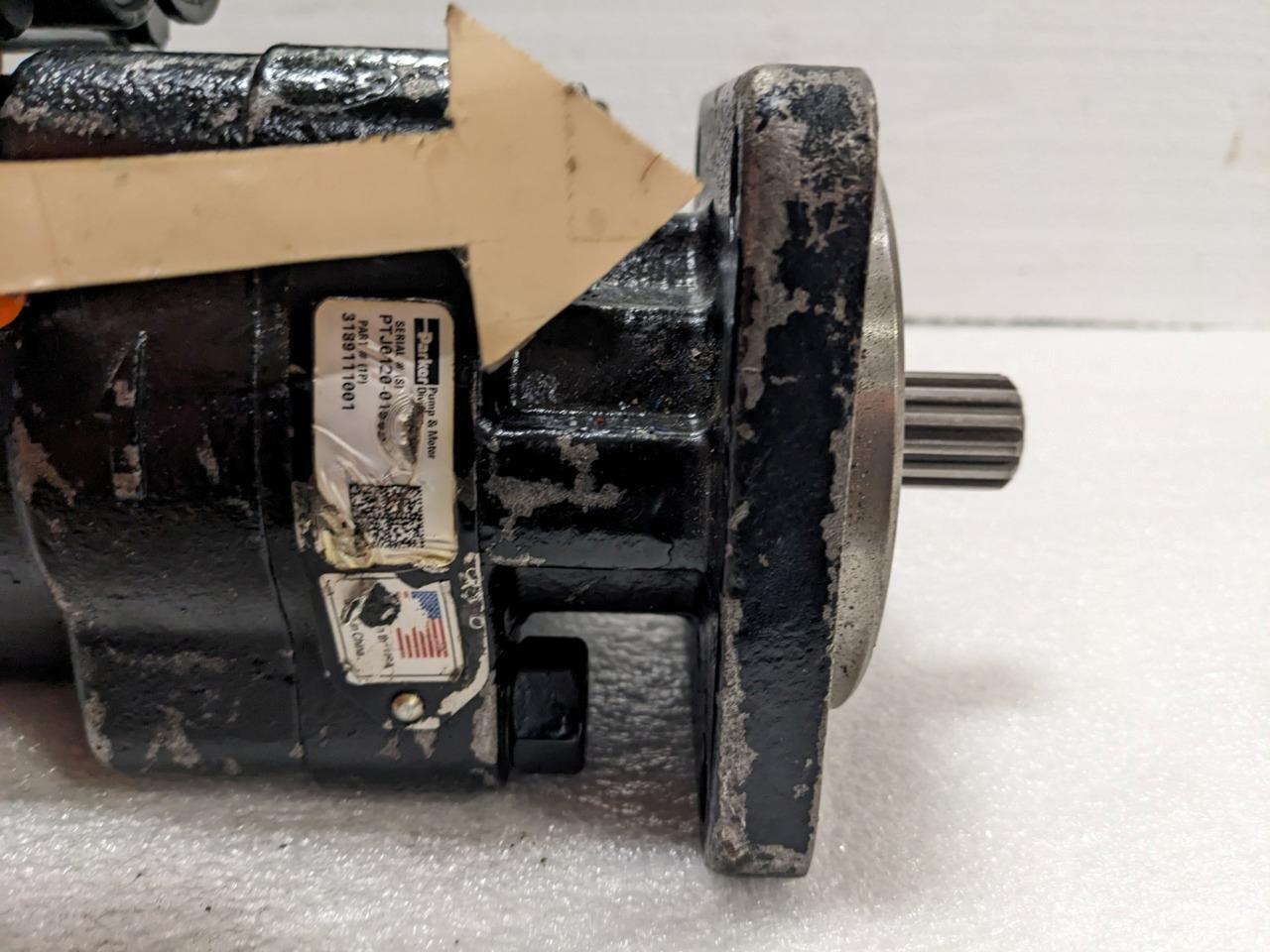 PARKER 3189111001 Parker Hydraulic Dump Pump BSRG6