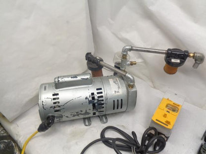 MARATHON MOTOR 5KC49RN0666X WITH GAST 0823-V2-G608NGX VACCUM PUMP 10 PSI NEW J1