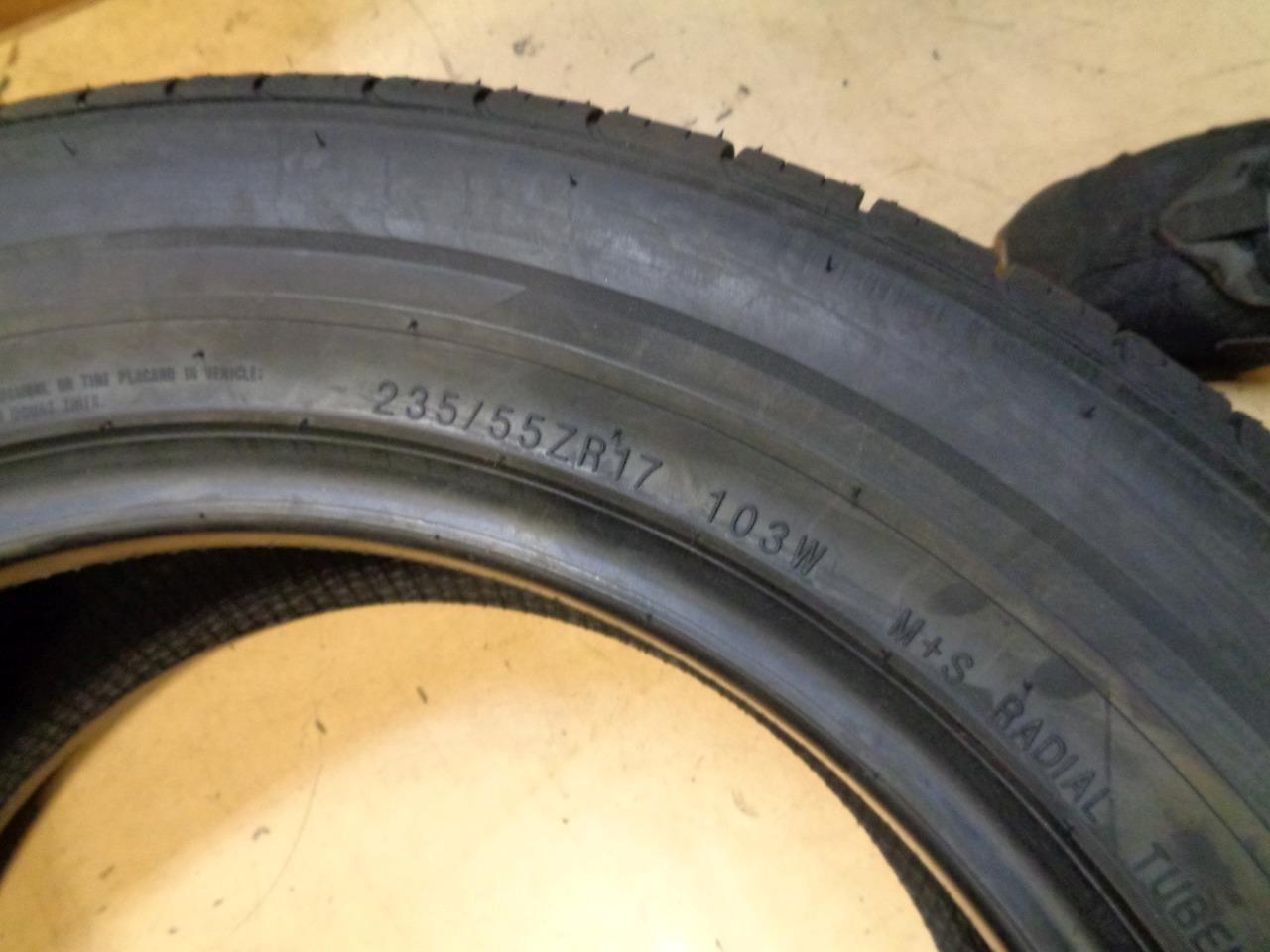 KUMHO ECSTA LX PLATINUM P 235 55 17 103W XL ALL SEASON TIRE 2104523 CQ1