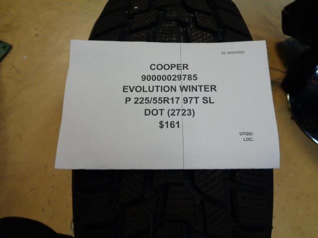 COOPER EVOLUTION WINTER P 225 55 17 97 T SL WINTER TIRE 90000029785 CQ1