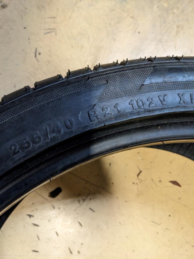 ACCELERA IOTA ST68 P255 40 21 102V SL TIRE 1200043167 AQ4