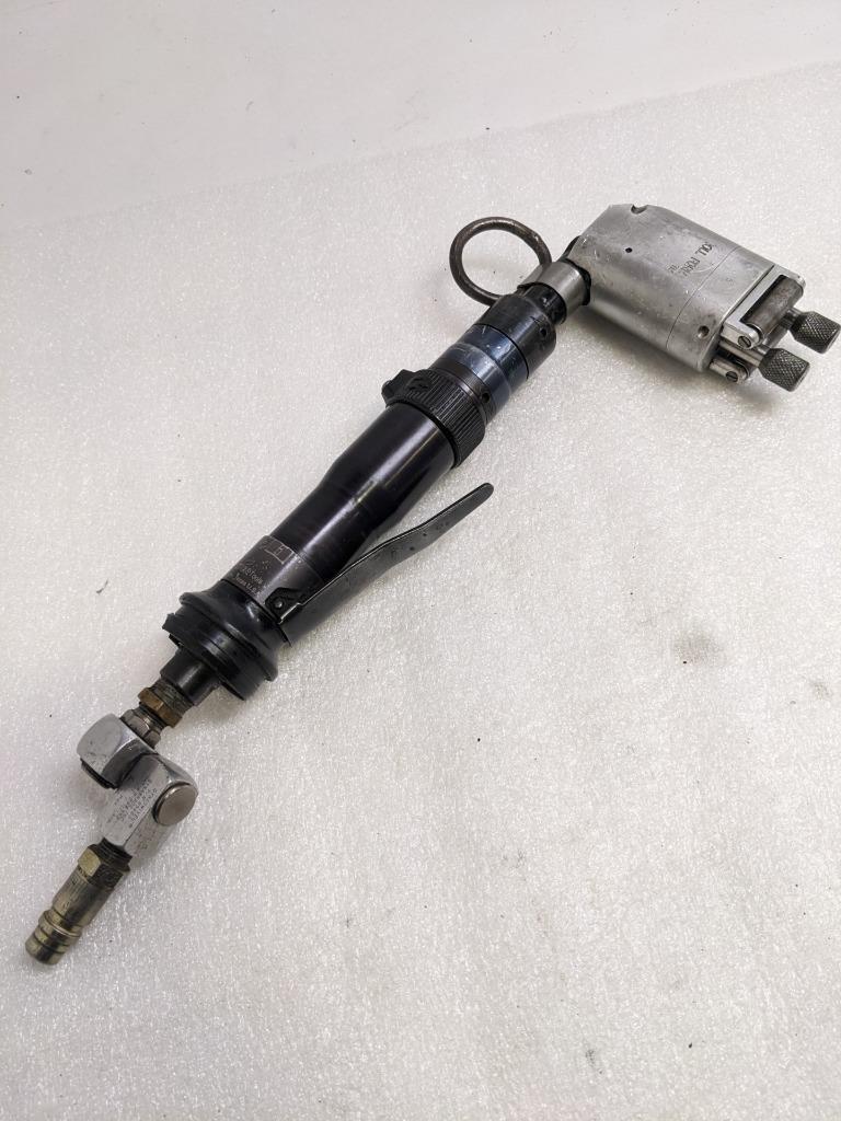 CLECO 24RAS13AM3 PNEAUMATIC ANGLE NUTRUNNER W/ GDX ROLL FORM HEAD USED R27