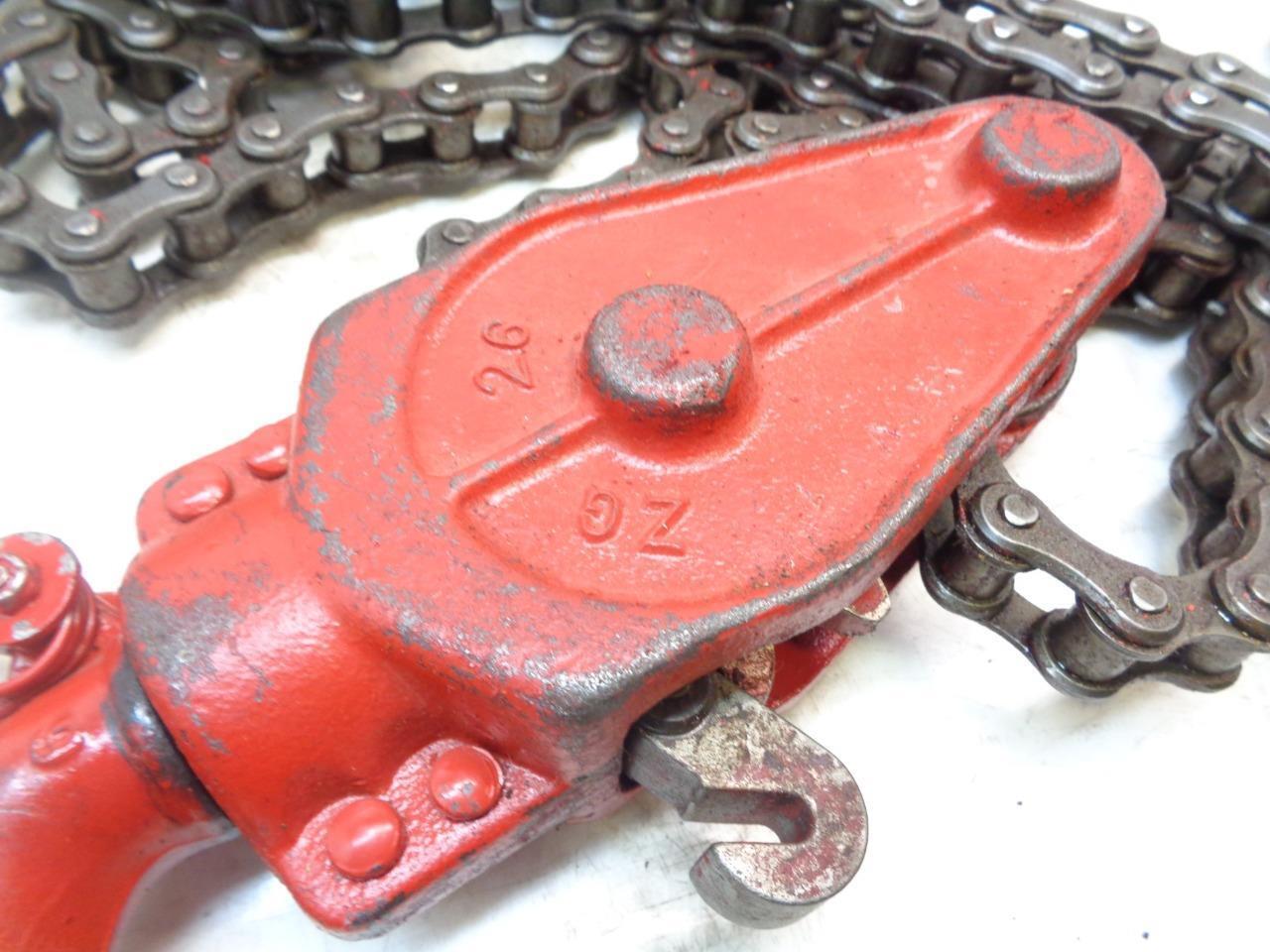 COFFING HOIST 6 TON MALLEABLE IRON ROLLER CHAIN RATCHET LEVER HOIST ZG-A NEW H1