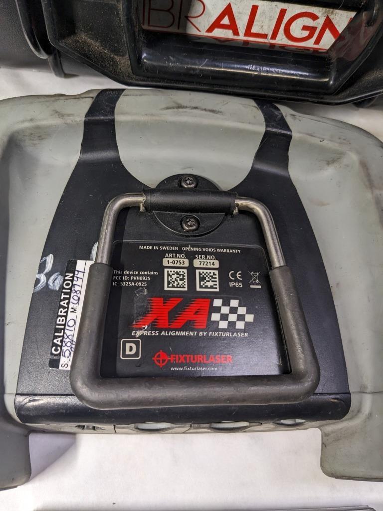 FIXTURE LASER XA ALIGNMENT SYSTEM 4" RODS/6" RODS/12" RODS 40" CHAIN USED R32